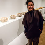 Fitzwilliam Museum Cambridge - Opening of ‘Things of Beauty Growing 2018 - Halima Cassell